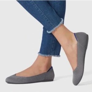 Rothy's “The Flat” Charcoal Round Toe Size 9